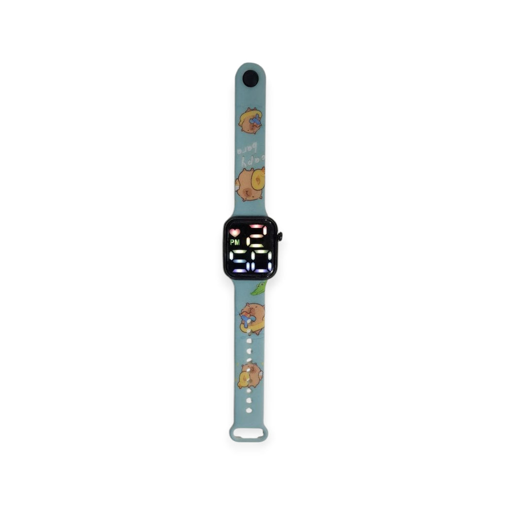 Reloj Pulsera Led Digital Para Nene Nena Infantil Capybara