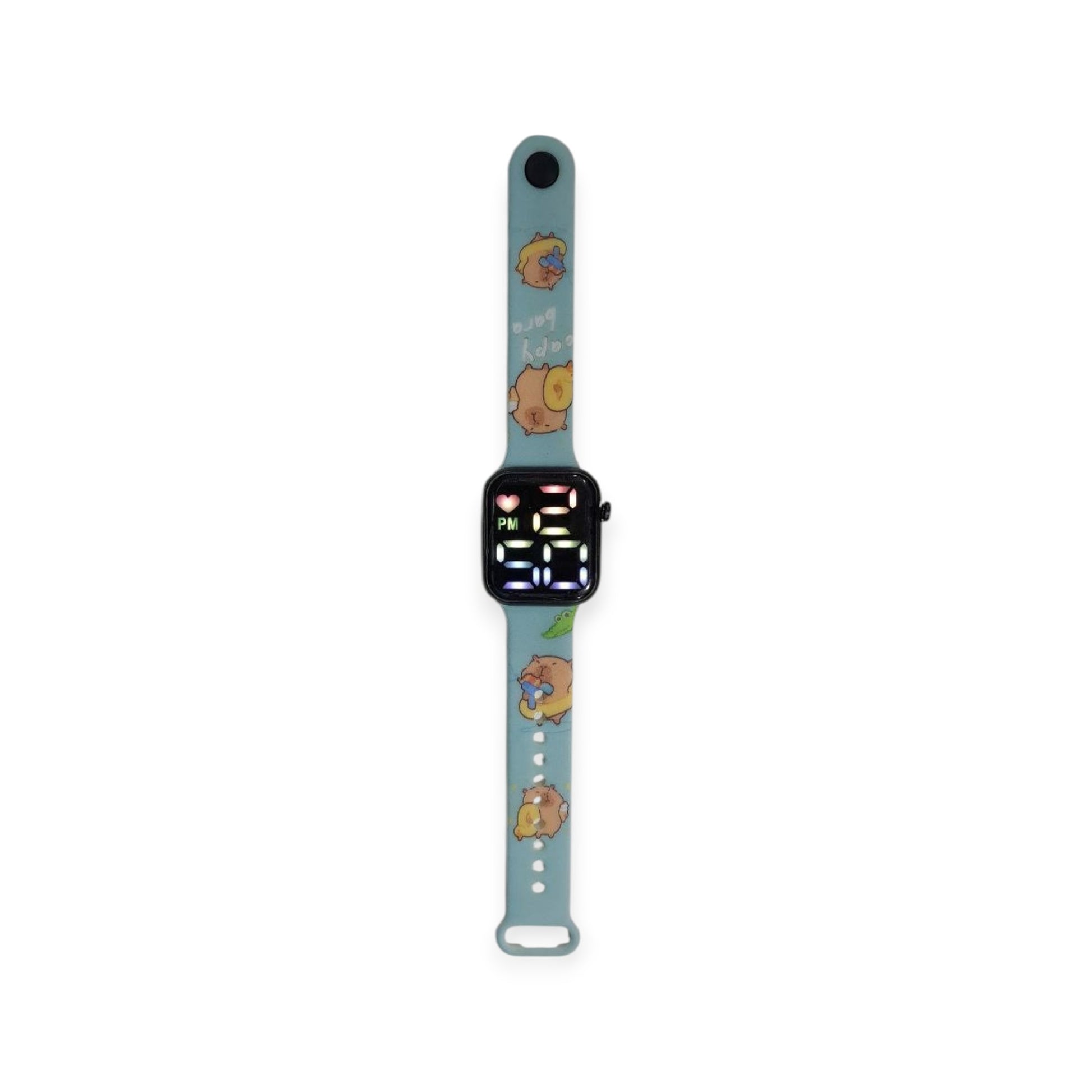 Reloj Pulsera Led Digital Para Nene Nena Infantil Capybara