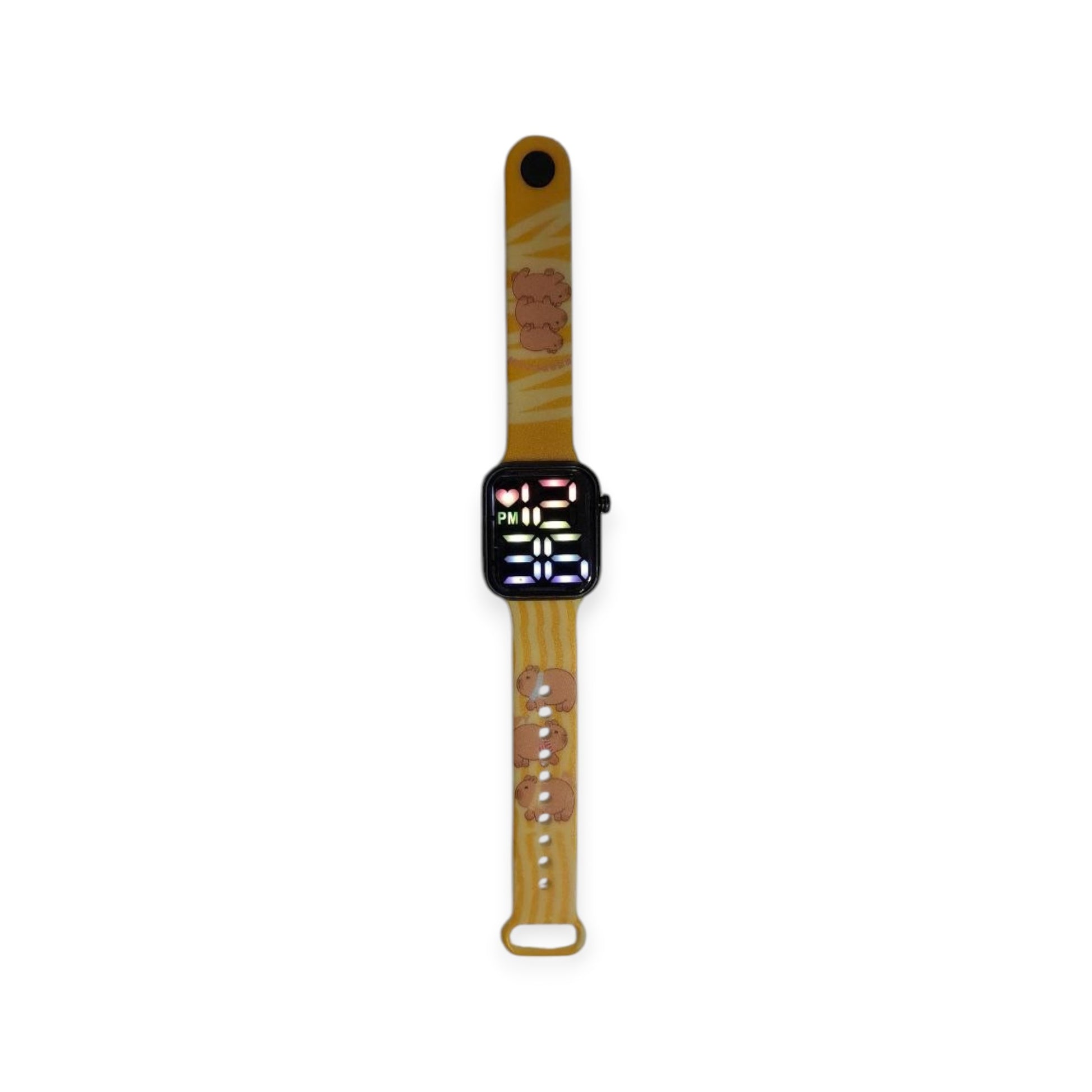 Reloj Pulsera Led Digital Para Nene Nena Infantil Capybara