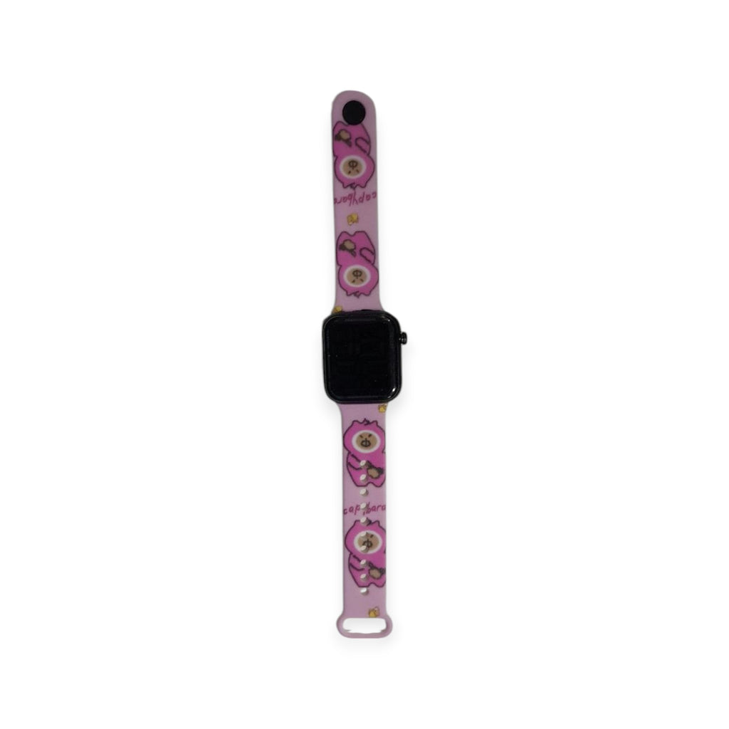 Reloj Pulsera Led Digital Para Nene Nena Infantil Capybara