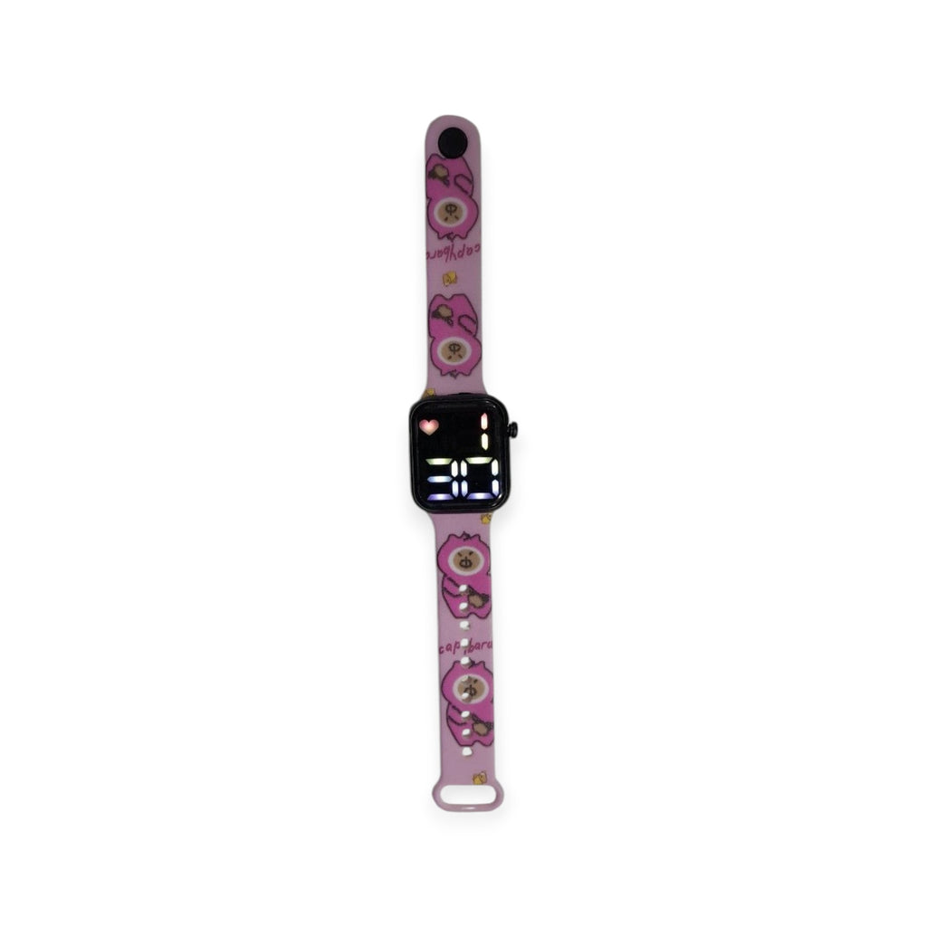 Reloj Pulsera Led Digital Para Nene Nena Infantil Capybara