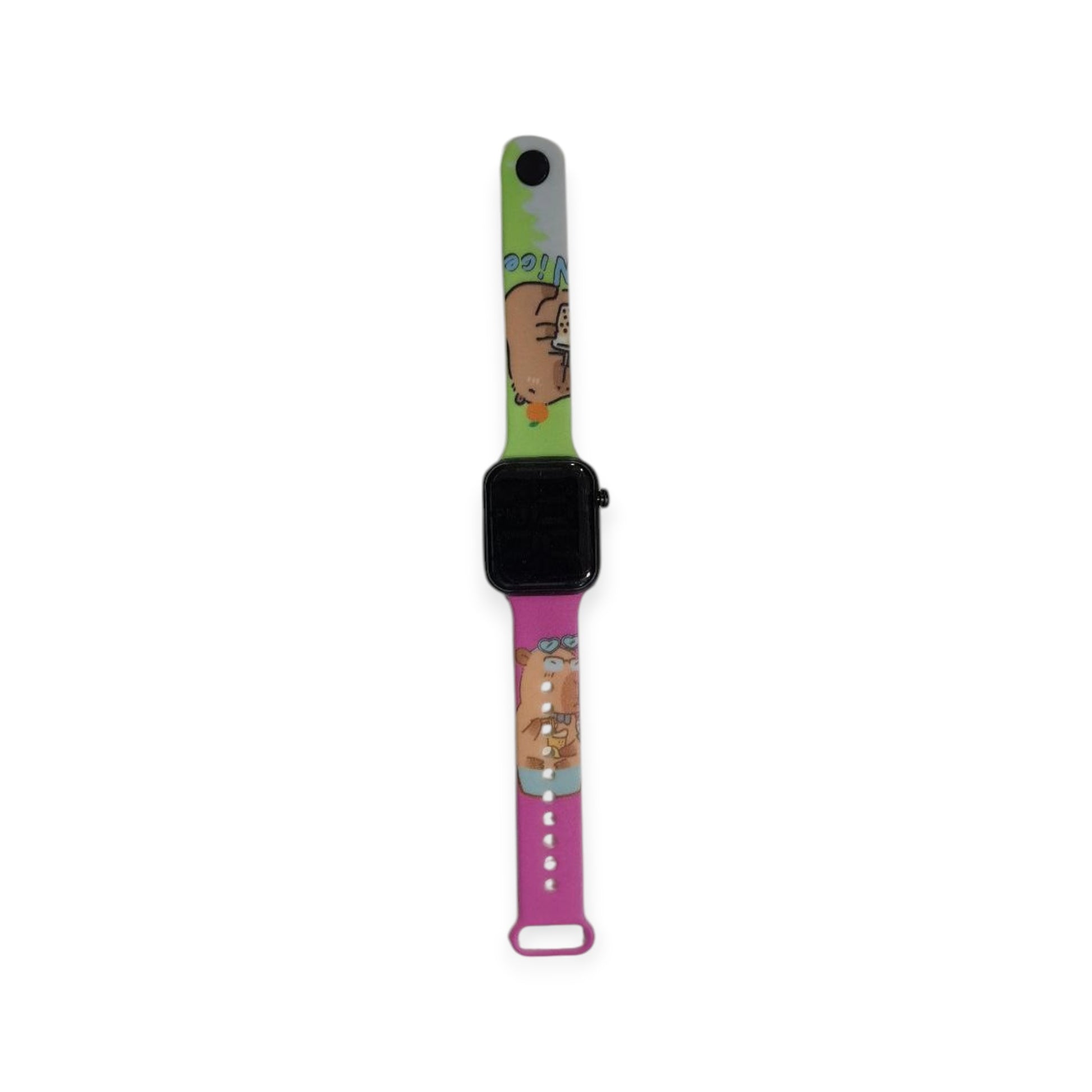 Reloj Pulsera Led Digital Para Nene Nena Infantil Capybara