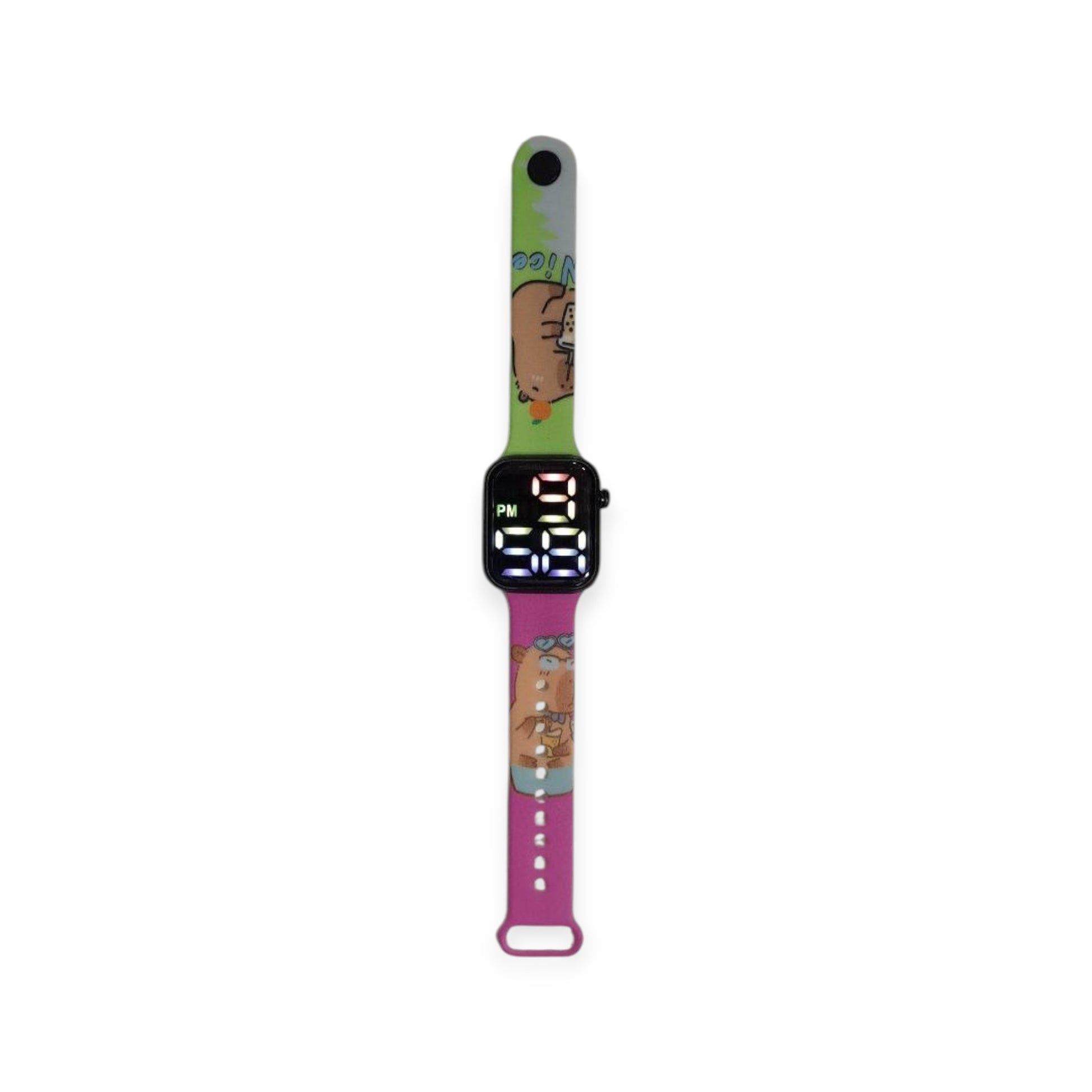 Reloj Pulsera Led Digital Para Nene Nena Infantil Capybara