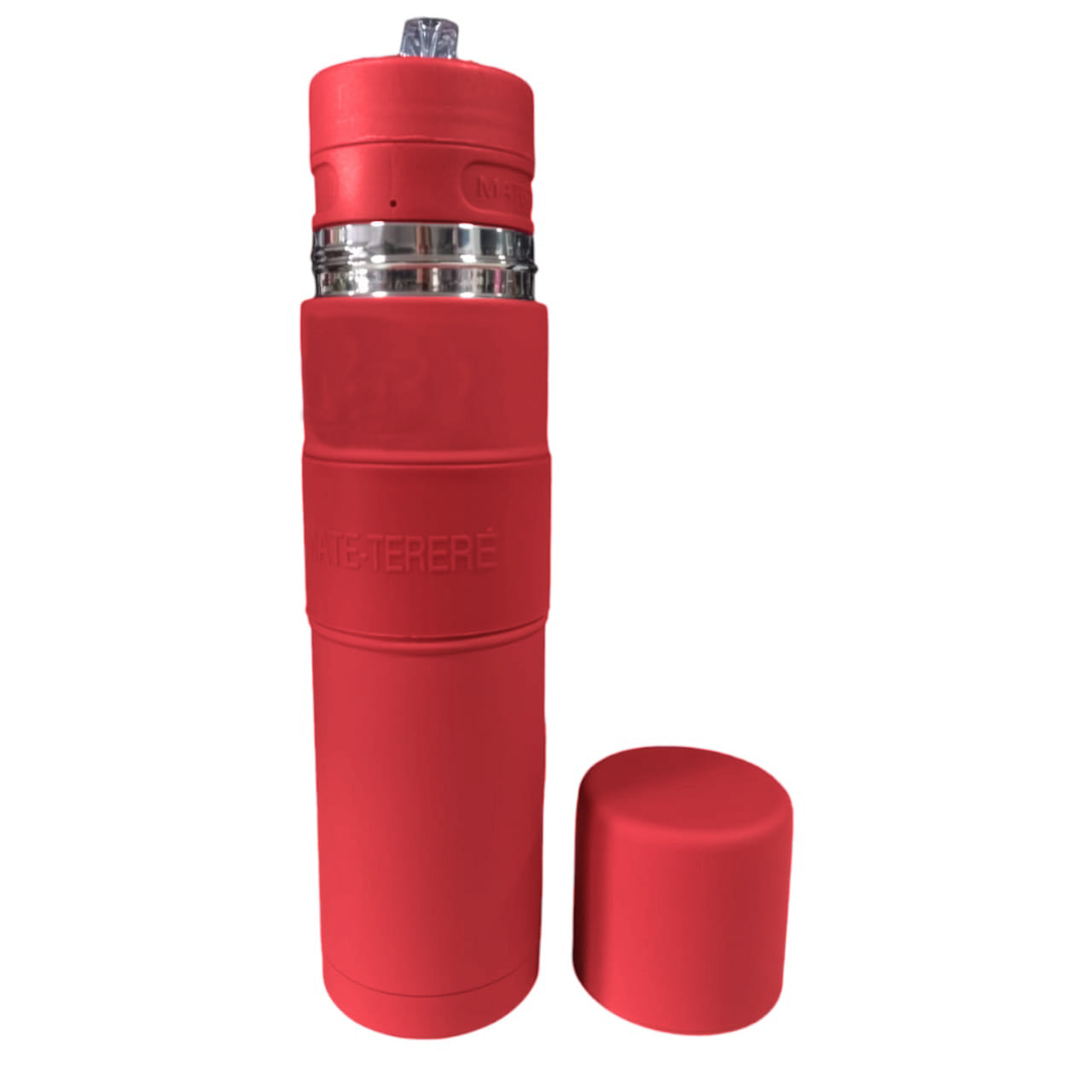 Termo Autocebante Mate Terere Listo Acero Inoxidable 750ml