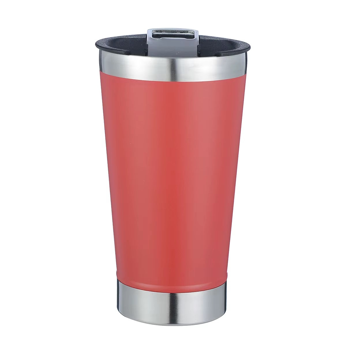 Vaso Térmico Acero Inoxidable Tapa Abridor Cerveza Chopera