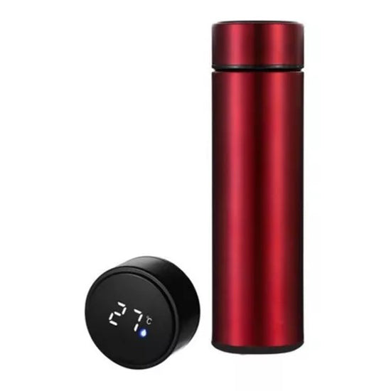 Termo Acero Inox Sensor Temperatura 500ml Botella Termica