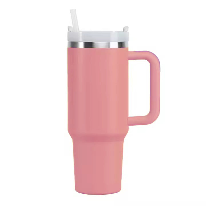 Vaso Termico Acero Inoxidable Manija Tapa Sorbete 1.2lts