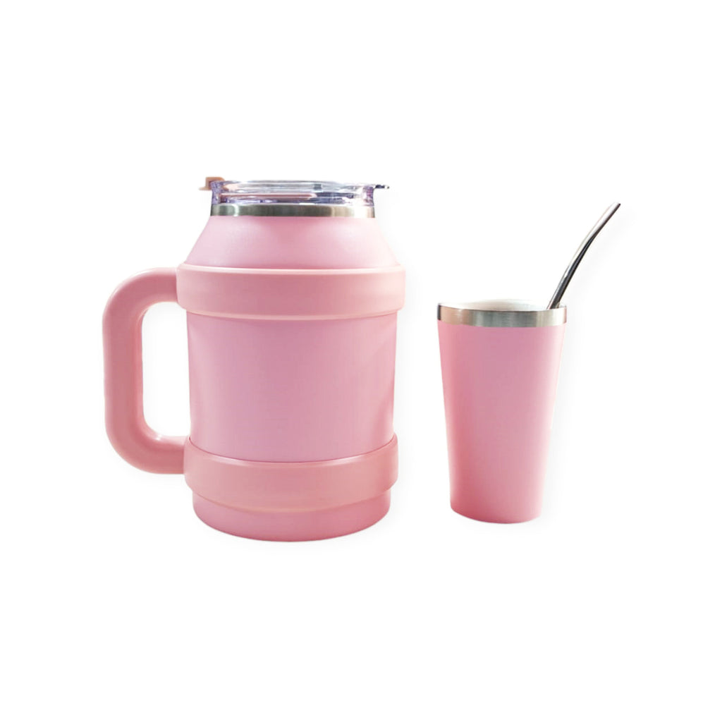 Termo Acero Inoxidable Terere Sorbete 1100ml Incluye Mate