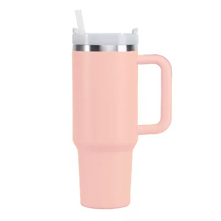 Vaso Termico Acero Inoxidable Manija Tapa Sorbete 1.2lts