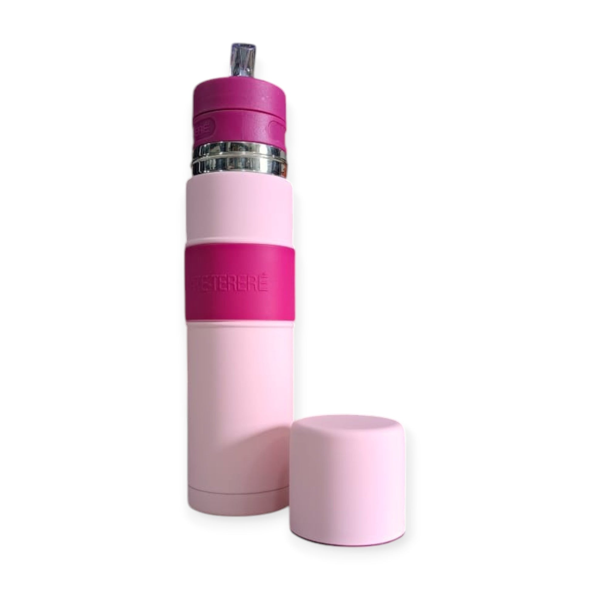 Termo Autocebante Mate Terere Listo Acero Inoxidable 750ml