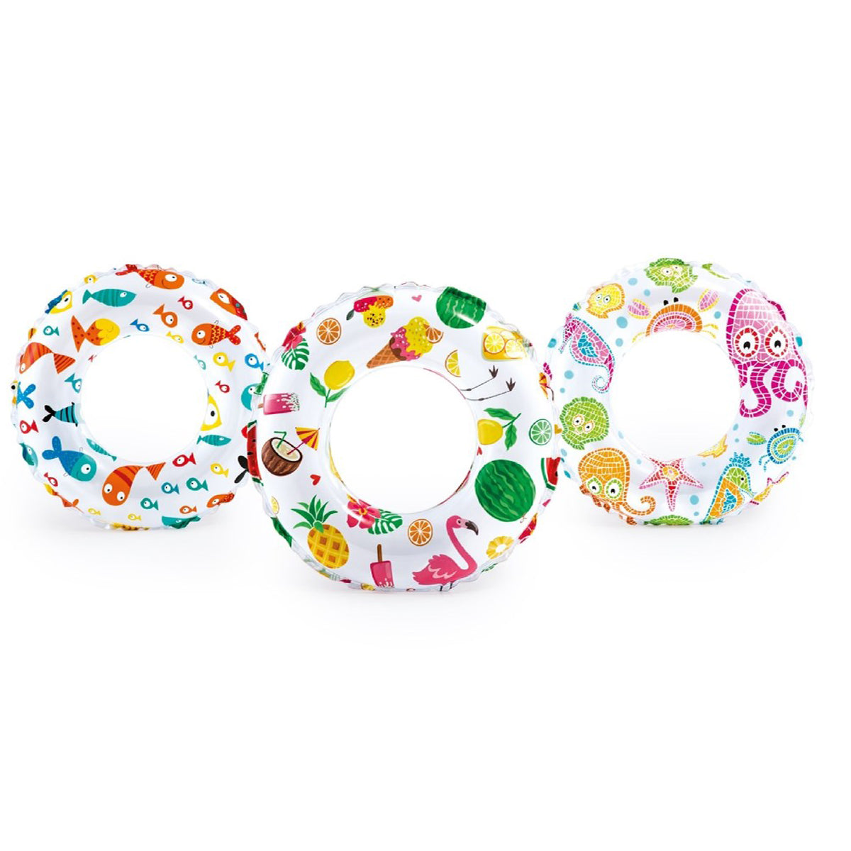 Flotador Salvavidas Inflable 51cm Intex Varios Diseños