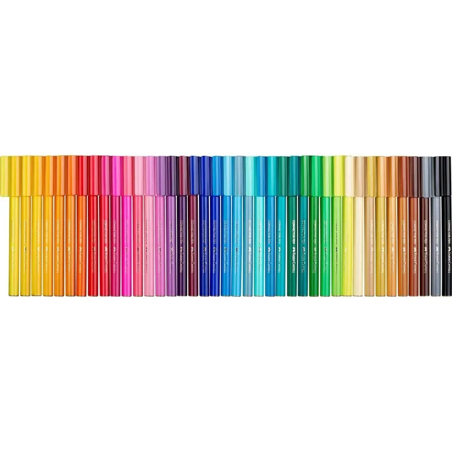 Set Marcadores Maleta De Viaje 40 Conectores Faber Castell