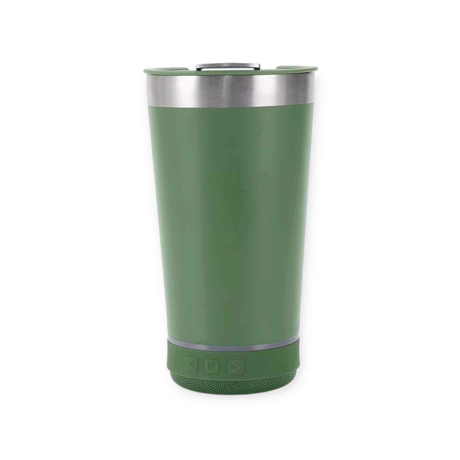 Vaso Térmico Parlante Bluetooth Luces Y Abre Botellas 473ml