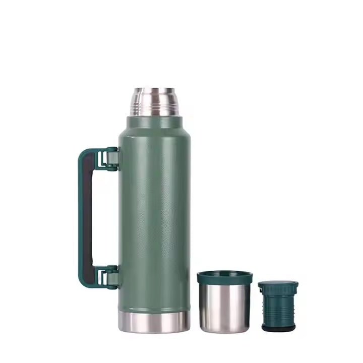 Combo Termo Classic Acero Inoxidable 1.2l + Mate + Bombilla