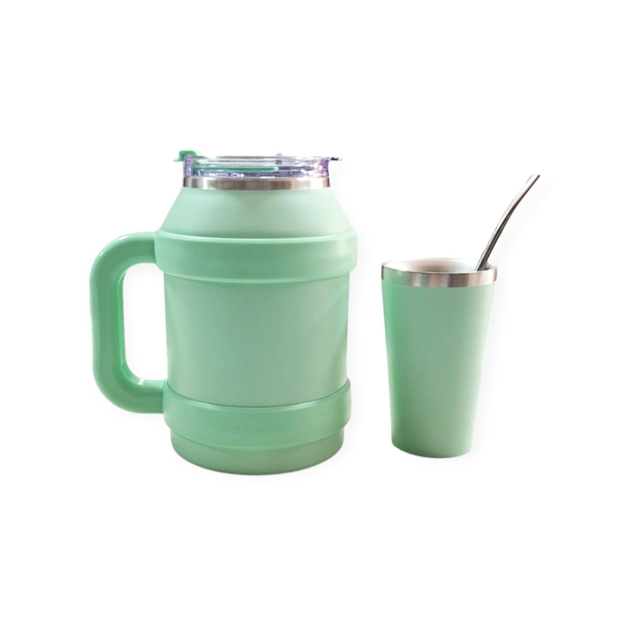 Termo Acero Inoxidable Terere Sorbete 1100ml Incluye Mate