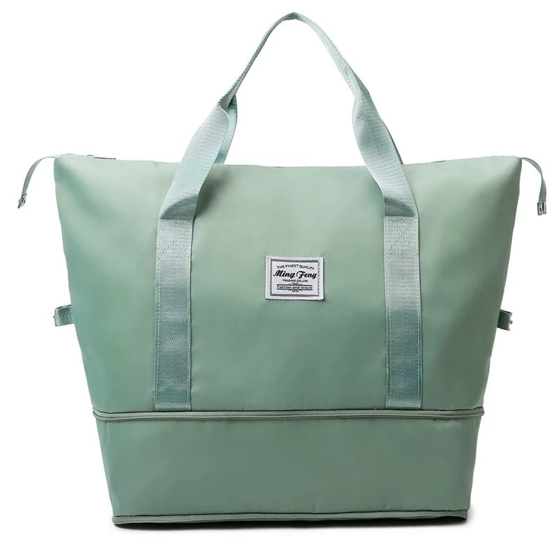 Bolso Plegable Impermeable De Mano Viaje Importado [0011666]
