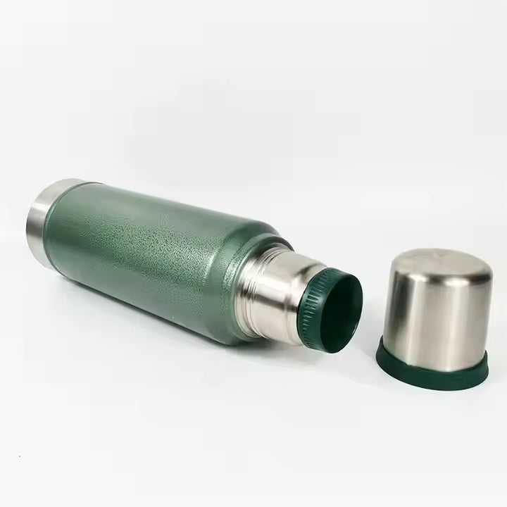 Combo Termo Classic Acero Inoxidable 1.2l + Mate + Bombilla