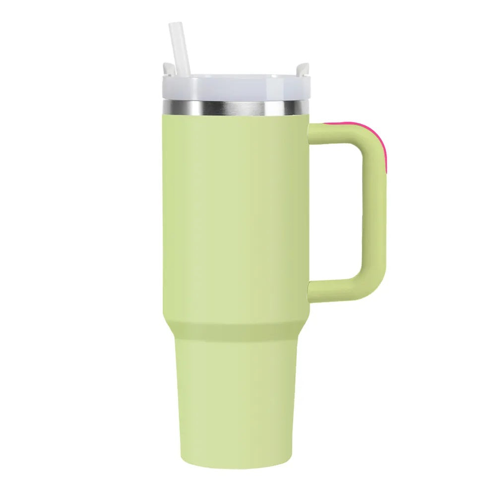 Vaso Termico Acero Inoxidable Manija Tapa Sorbete 1.2lts