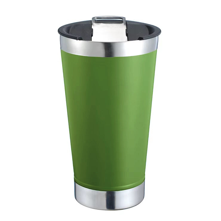 Taza Térmica, Tapa Y Abrebotellas Para Cerveza, Café, Acero