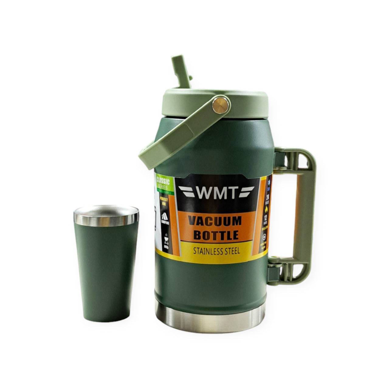 Termo Acero Inoxidable Terere 2000ml Incluye Mate