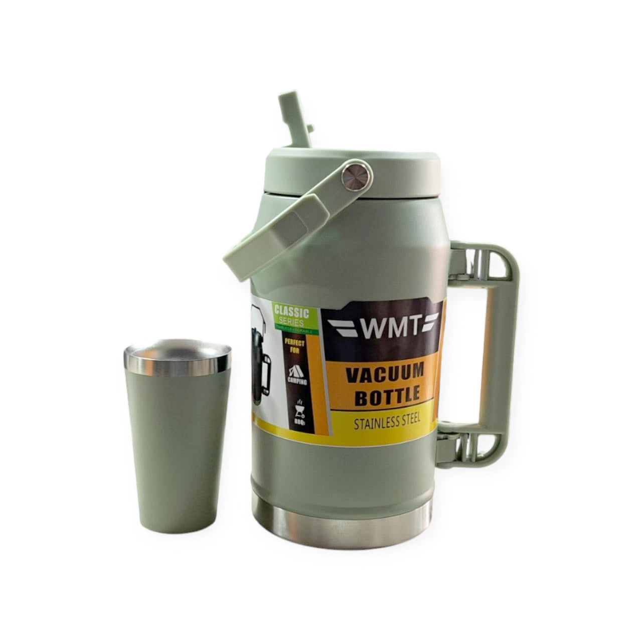 Termo Acero Inoxidable Terere 2000ml Incluye Mate