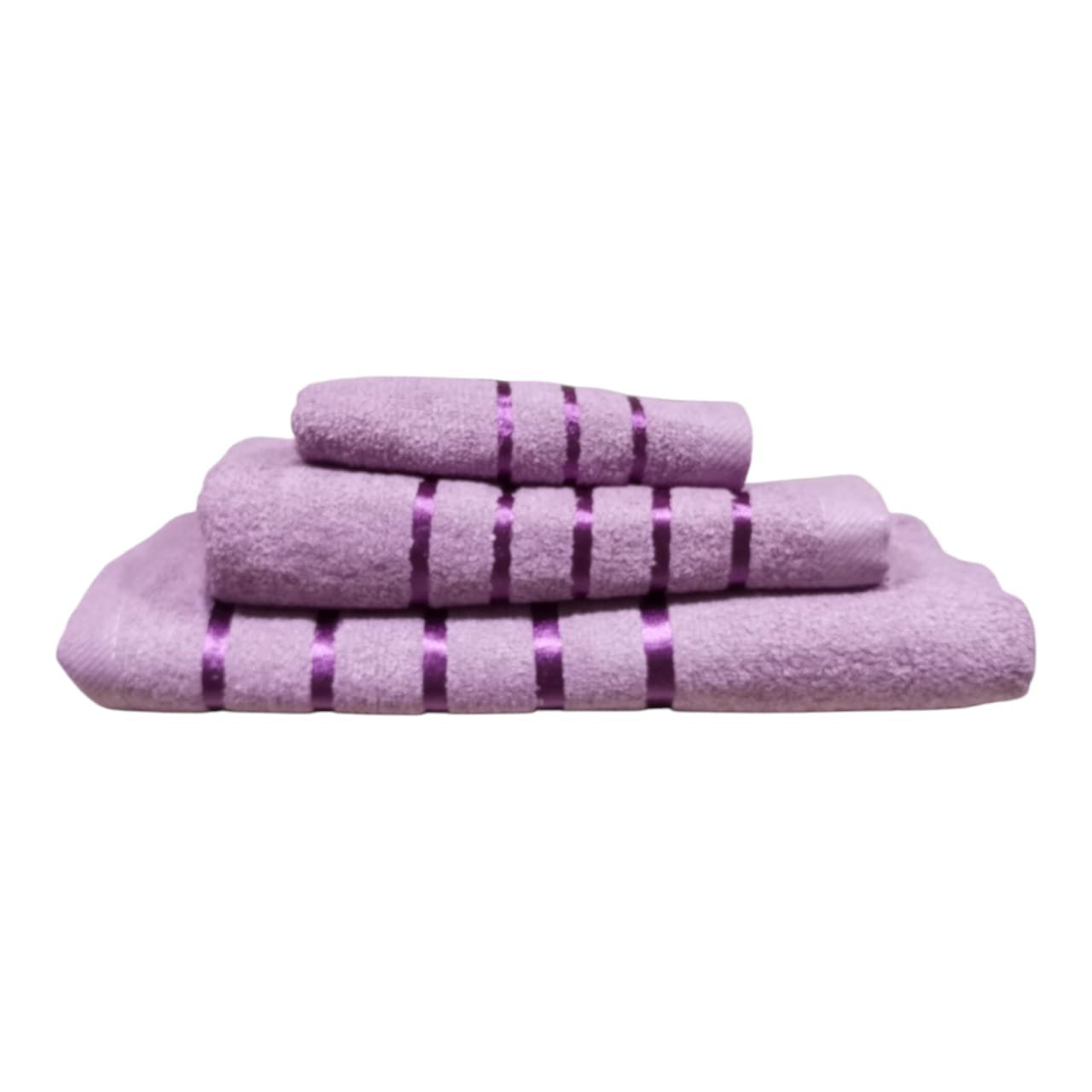 Juego Toalla Toallon Set X3 Algodon