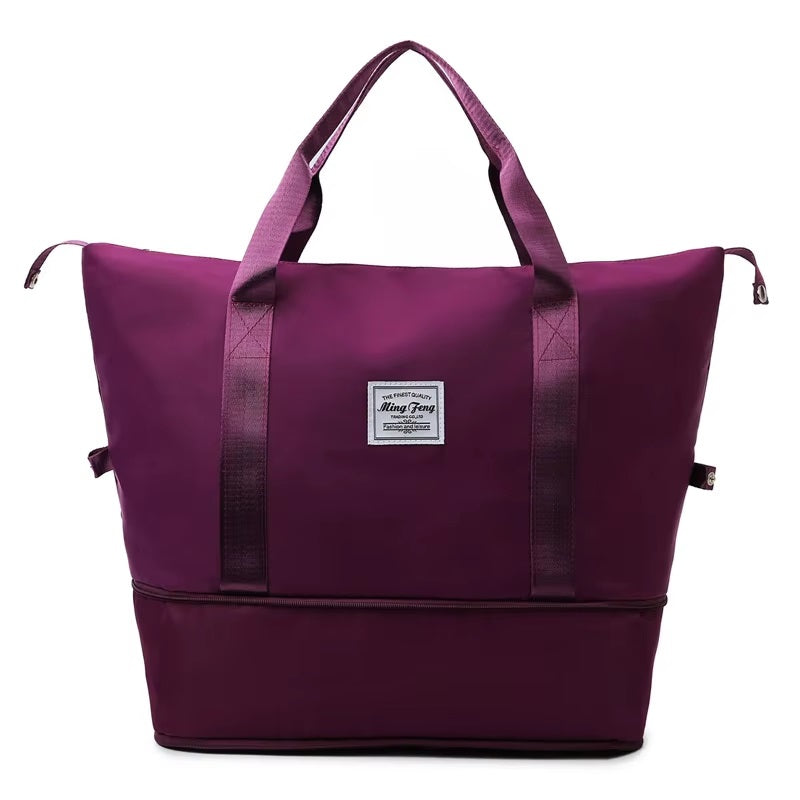Bolso Plegable Impermeable De Mano Viaje Importado [0011666]