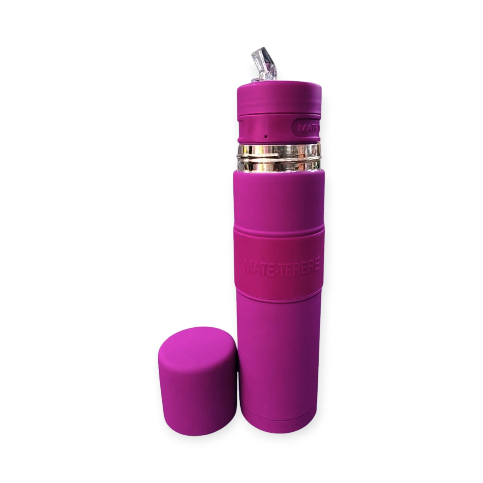 Termo Autocebante Mate Terere Listo Acero Inoxidable 750ml
