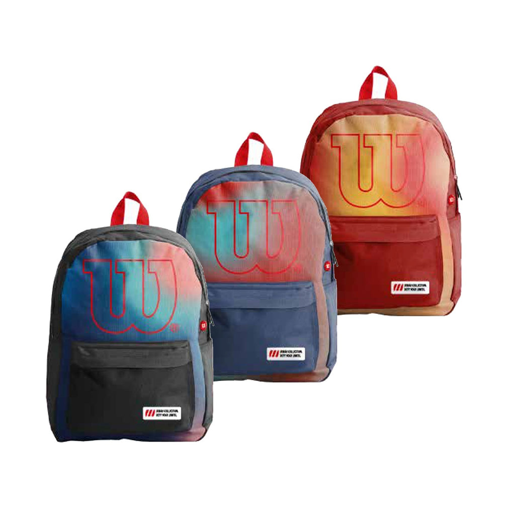 Mochila Lona Estampada Combinada | Wilson [10523]