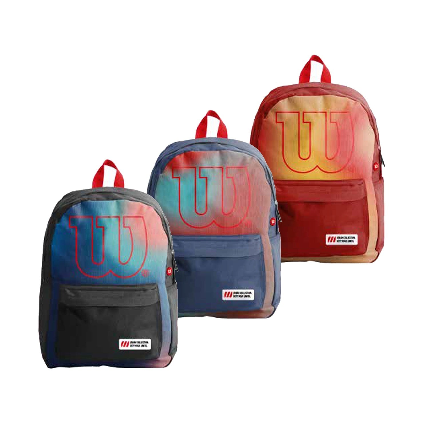 Mochila Lona Estampada Combinada | Wilson [10523]