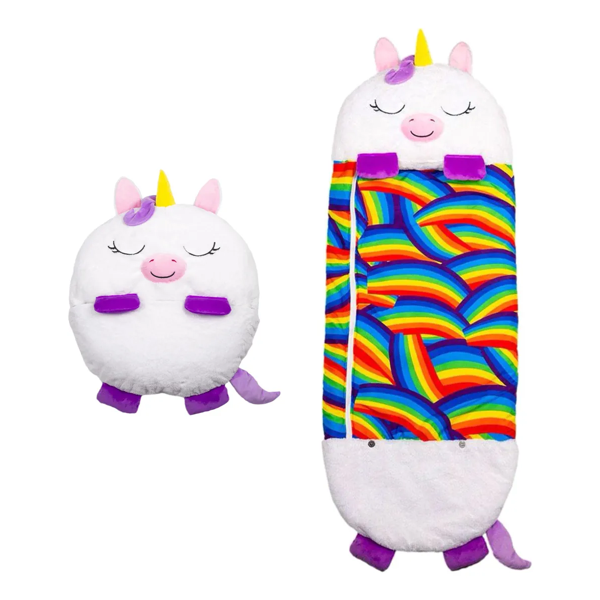 Bolsa De Dormir Happy Nappers Niños Peluche Almohada Talle M