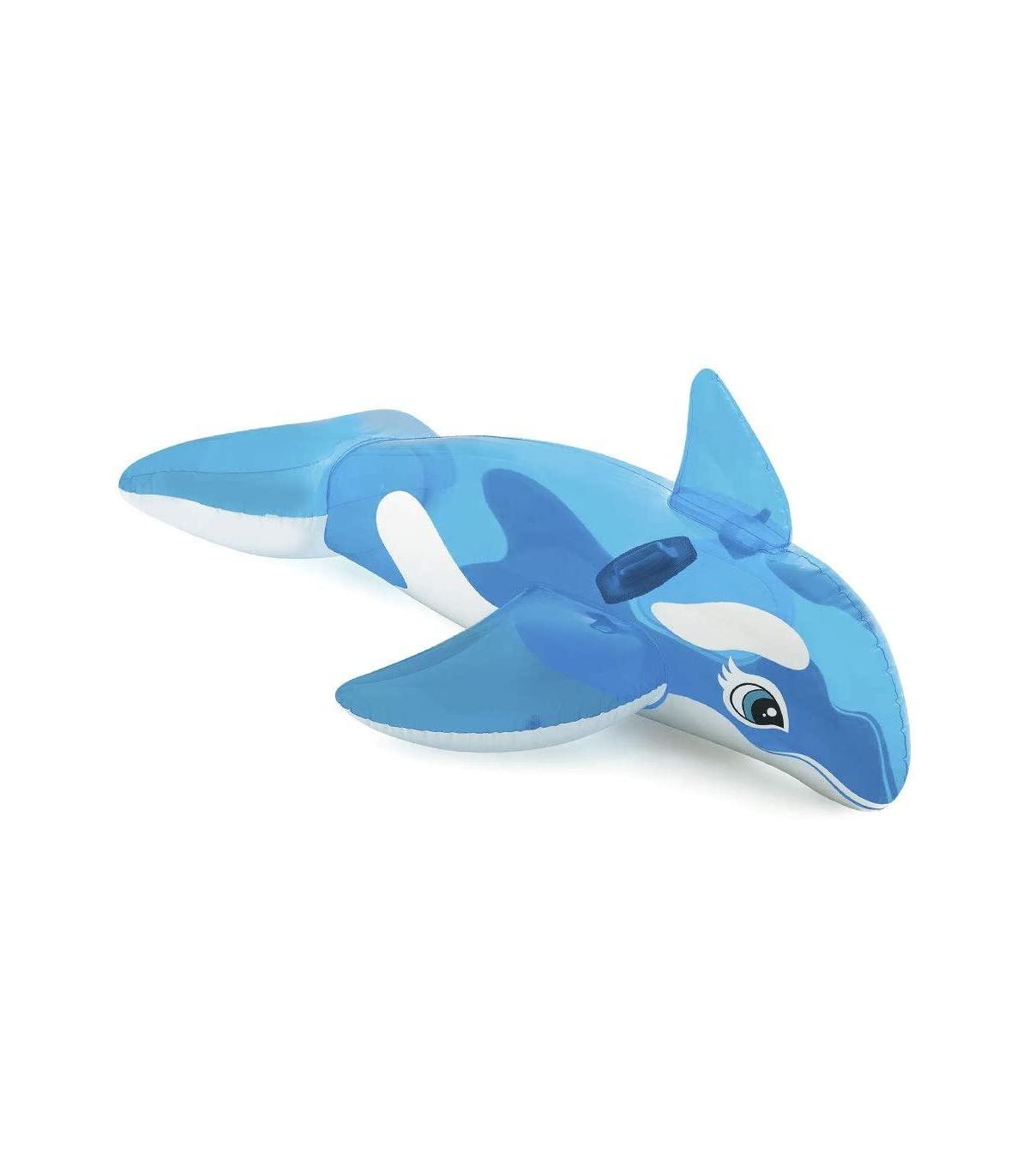 Inflable De Orca Ballena Flotador Intex Infantil 152x114 Cm