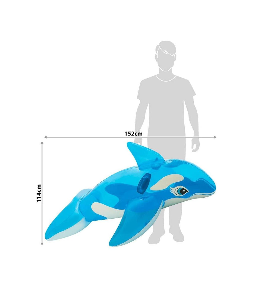 Inflable De Orca Ballena Flotador Intex Infantil 152x114 Cm