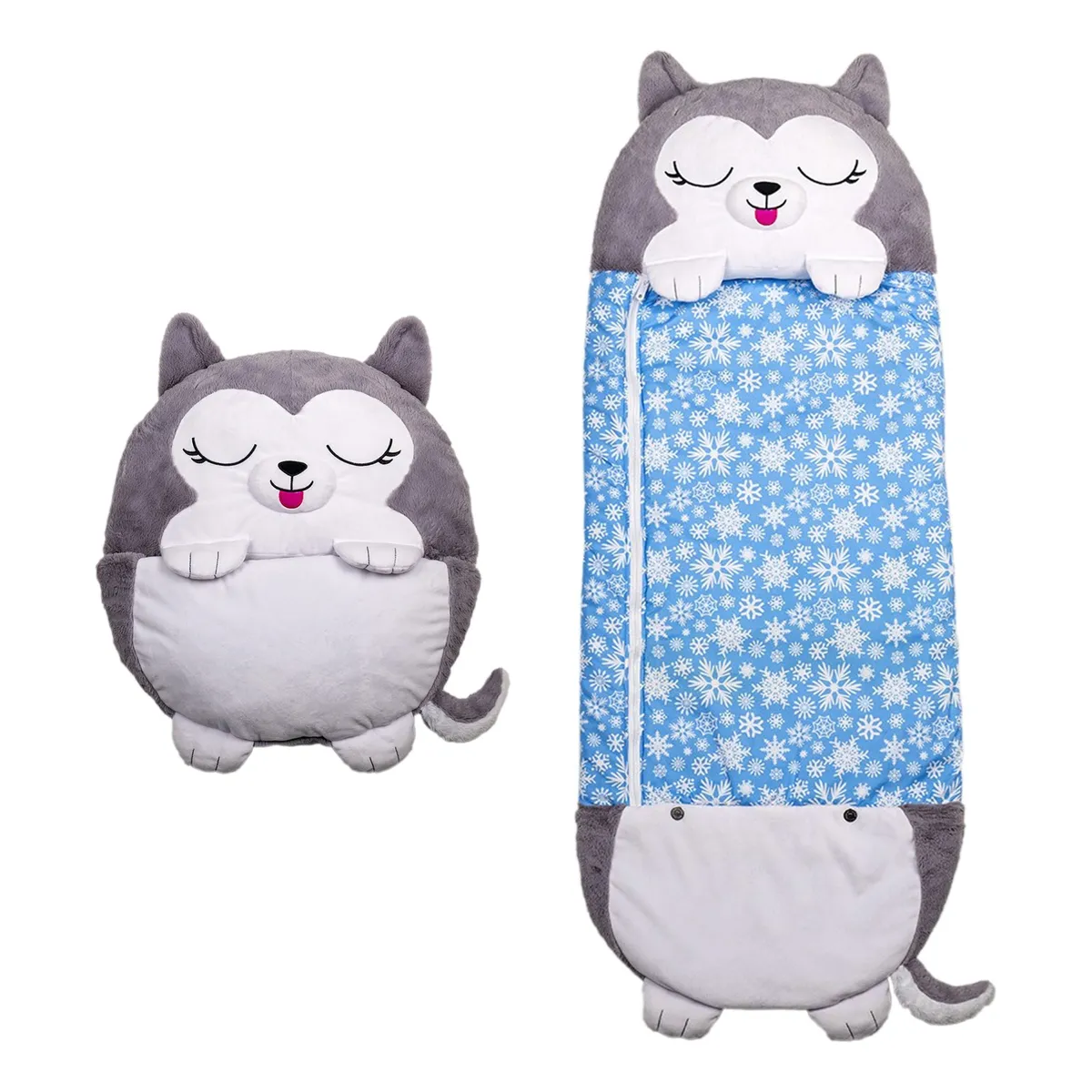 Bolsa De Dormir Happy Nappers Niños Peluche Almohada Talle M